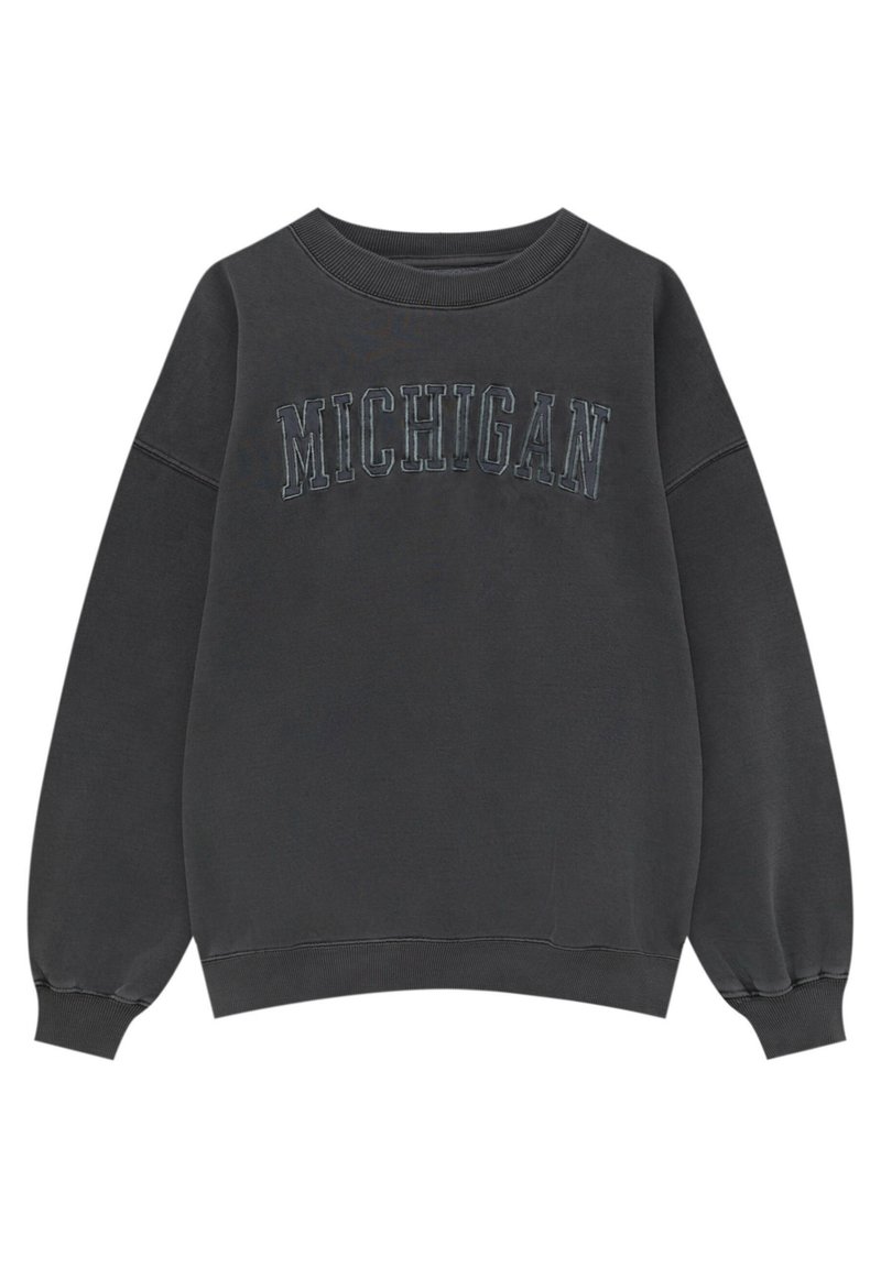 PULL&BEAR CHICAGO Sweatshirt dark grey Zalando.de