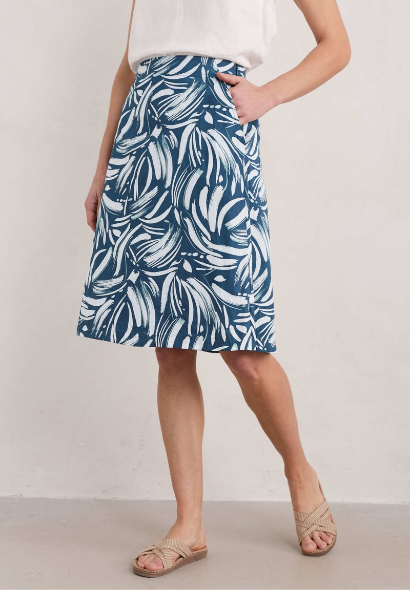 Vintage British Marks and Spencer bouton vers le bas jupe