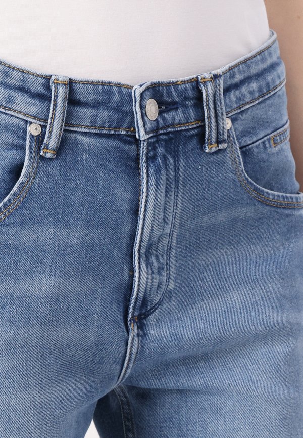 TROUSERS MID WAIST TAPERED LEG - Slim fit jeans3