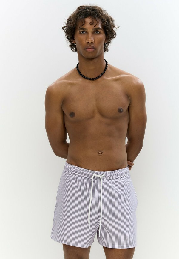 STRIPE - Badeshorts - lilac