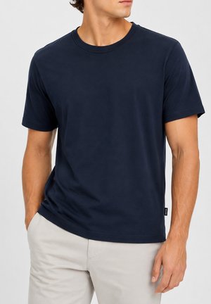 HUGO, H-TAUT - T-shirt basique - bleu marine