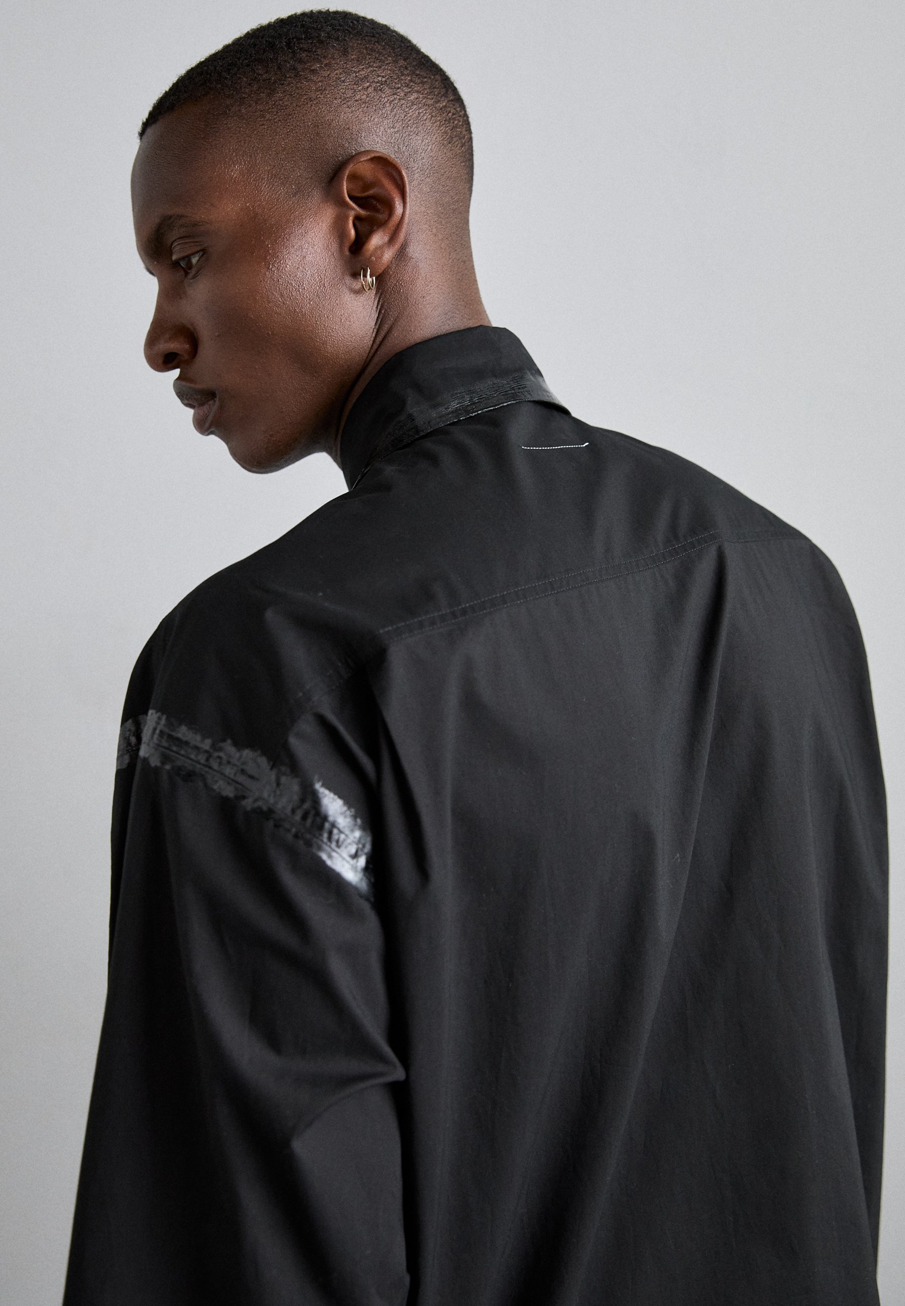 MM6 Maison Margiela LONG SLEEVED - Hemd - black/schwarz - Zalando