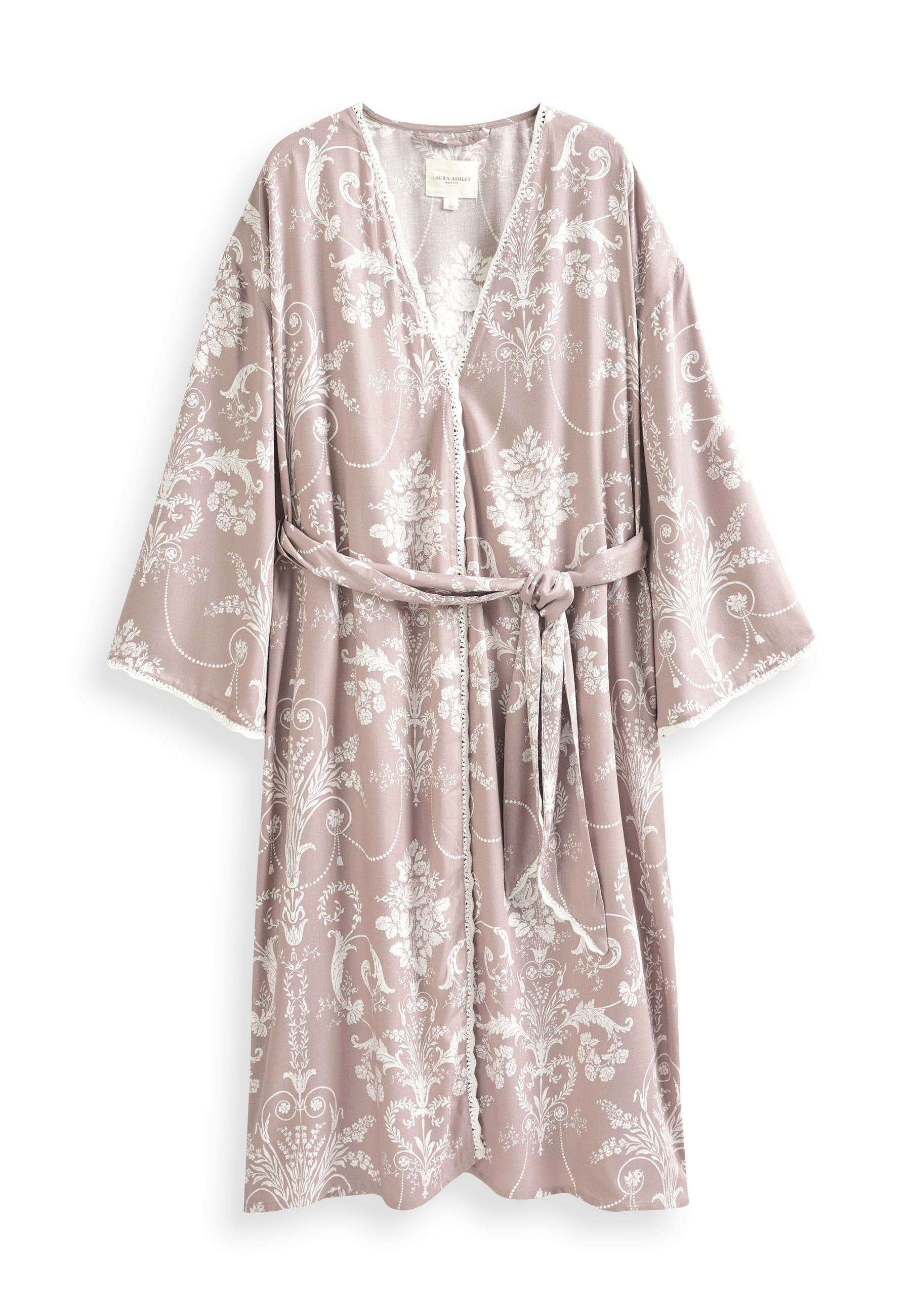 Laura Ashley Dressing gown - mauve pink/pink - Zalando