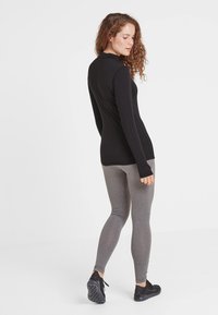 TOG24 SNOWDON ZIP - Long sleeved top - black