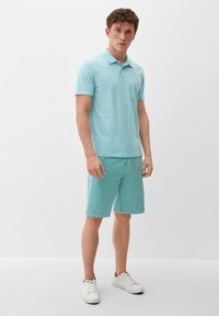 s.Oliver MIT FLAMMGARNSTRUKTUR - Koszulka polo