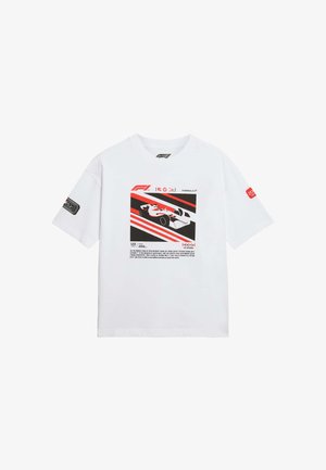 Marks & Spencer, FORMULA 1® T-SHIRT (6-16 YRS). UNISEX - Print T-shirt - white