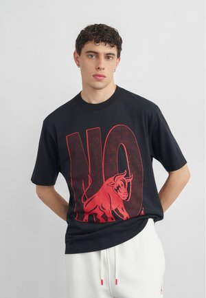 Jordan TORO CREW - T-shirts med print - black
