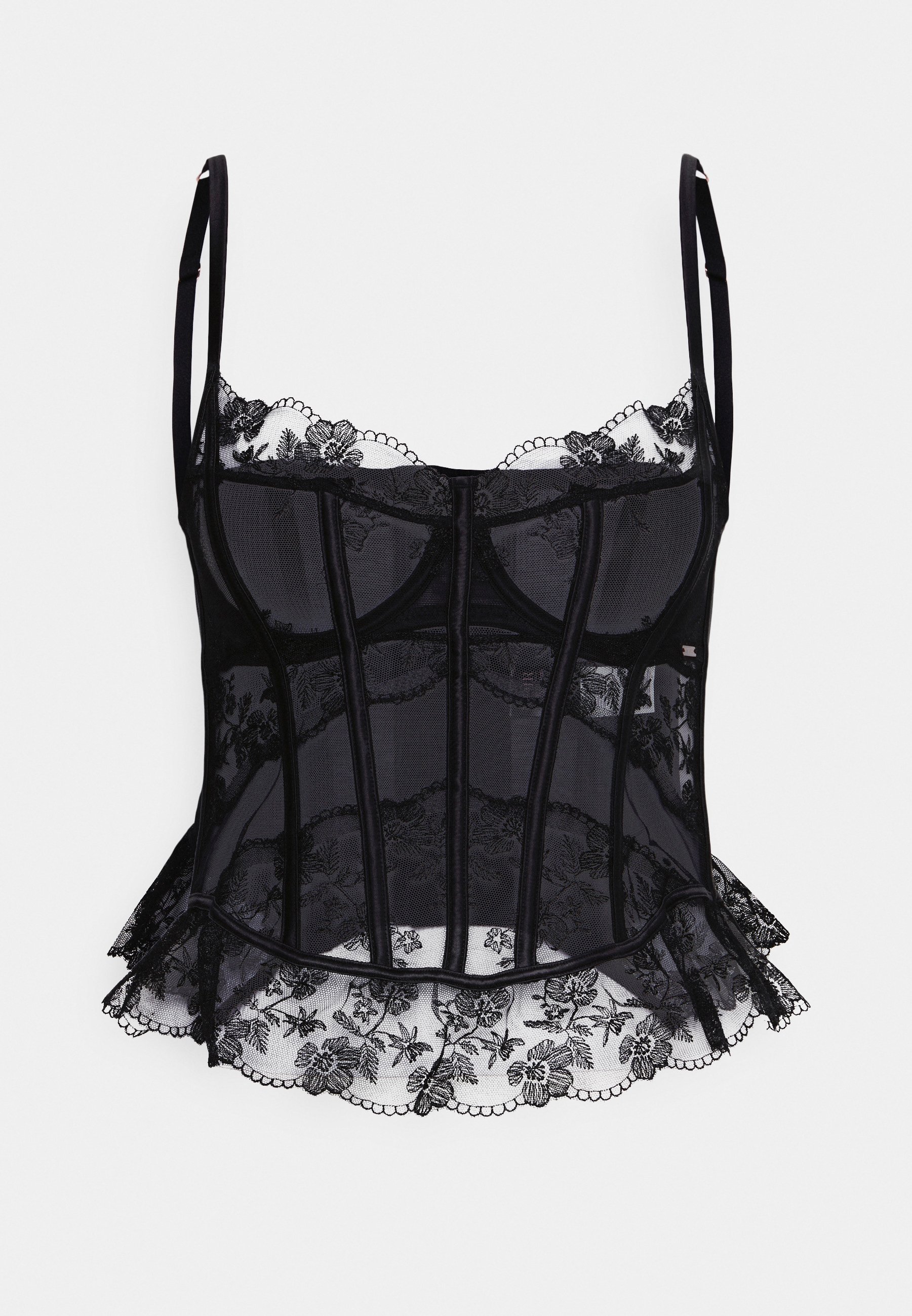 Hunkemöller STEPH - Bustier - black/zwart - Zalando.nl