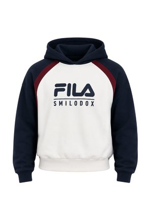 Smilodox, HOODIE ARDEA - Sweat à capuche - dunkelblau weiß
