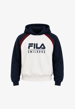 Smilodox, HOODIE ARDEA - Sweat à capuche - dunkelblau weiß