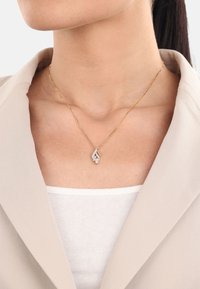 amor ANHÄNGER ZIRKONIA SYNTH - Berlocker - gold coloured