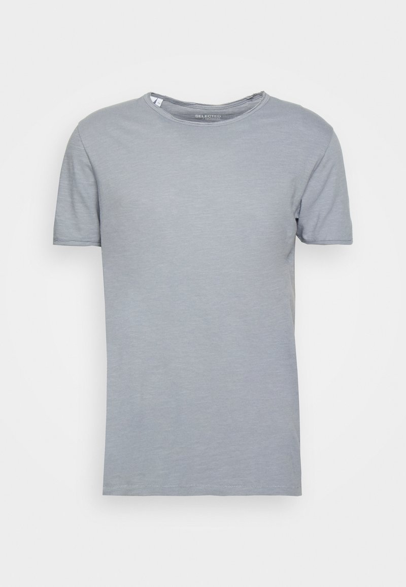 Selected Homme SLHMORGAN SS O-NECK TEE W NOOS - T-shirt básica - tradewinds