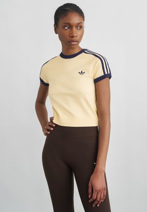 adidas Originals, T-shirt imprimé - warm vanilla/night indigo