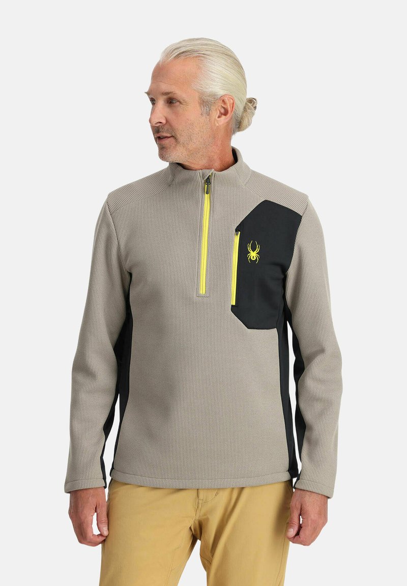 Spyder BANDIT 1/2  - Fleecepullover - grau