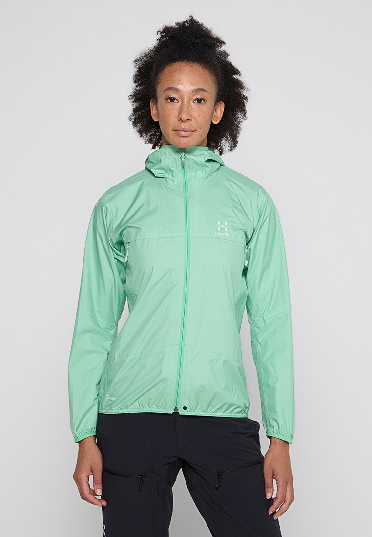 Haglöfs Outdoorjas mintgroen