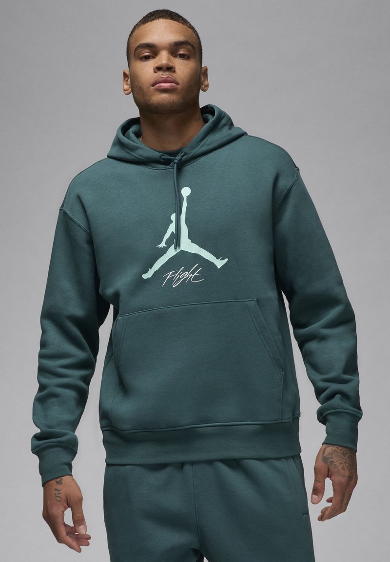 Jordan BASELINE - Felpa con cappuccio - oxidised green light dew