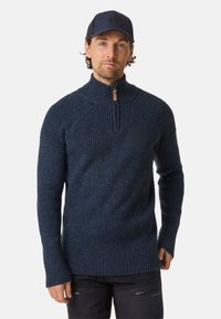 Unselected, navy melange