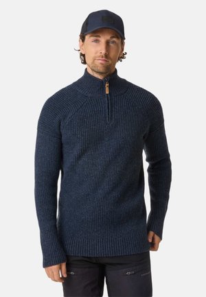 NORDKAP HALFZIP - Jumper - navy melange