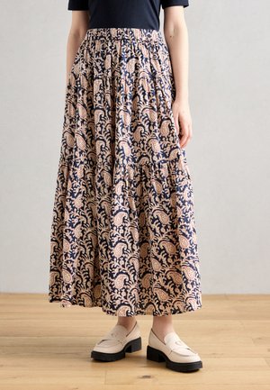 SKIRT - Maxirok - blue/red