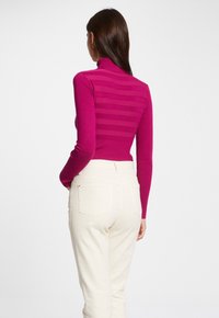 Morgan LONG SLEEVE TURTLENECK - Jersey de punto - rose fonce