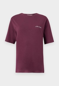 SLFVILJA SLOGAN TEE - Triko s potiskem - fig