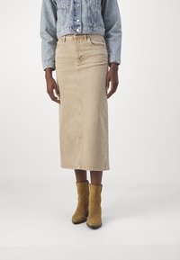 Maje Jupe en jean - brown