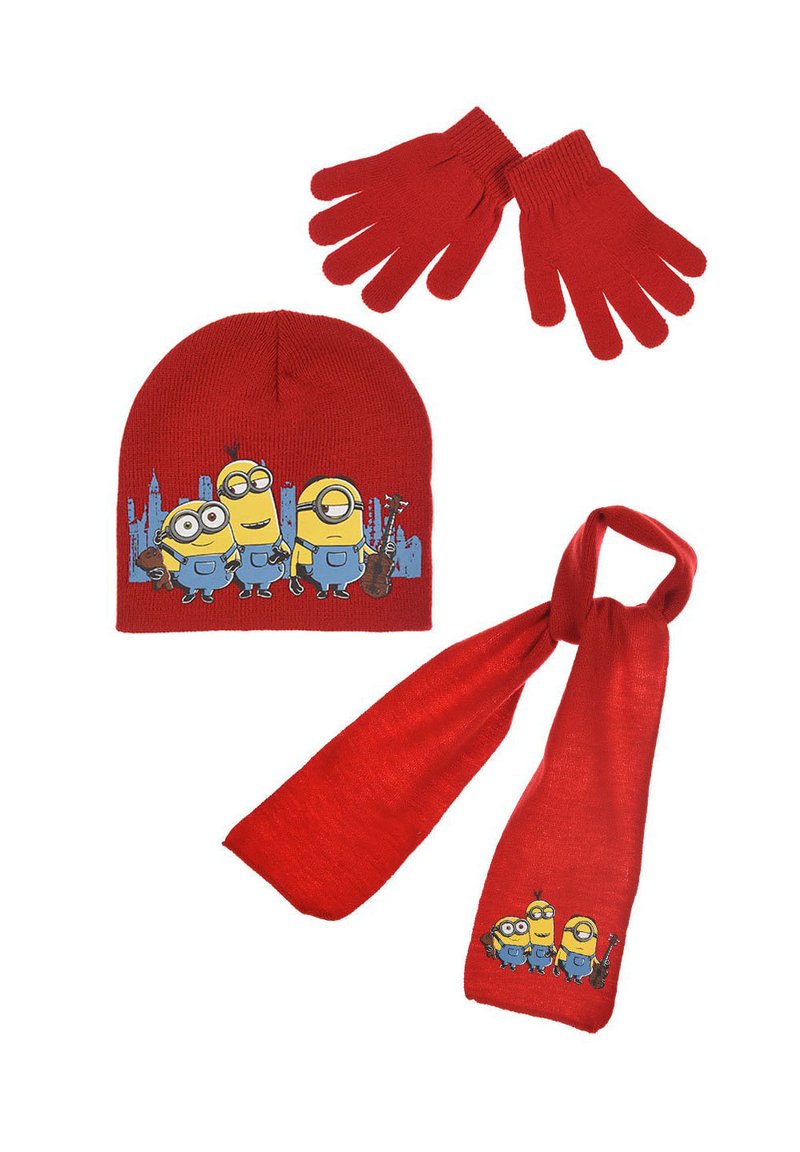 Kinder Taschen & Rucksäcke | Minions WINTERSET MÜTZE, SCHAL, HANDSCHUHESchalrot - VK23357 Kinder Taschen & Rucksäcke | Minions WINTERSET MÜTZE, SCHAL, HANDSCHUHESchalrot - VK23357