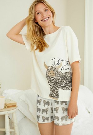 Next HAMISH THE HIGHLAND COW SET STANDARD - Pyjama - ecru
