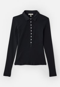 THE ESSENTIAL BUTTON - Hosszú ujjú felső - black