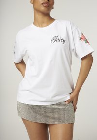 Juicy Couture ROSE - T-shirt print - white