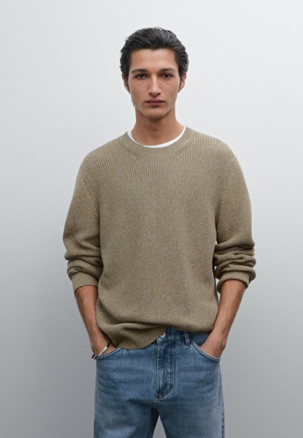 Strickpullover - khaki