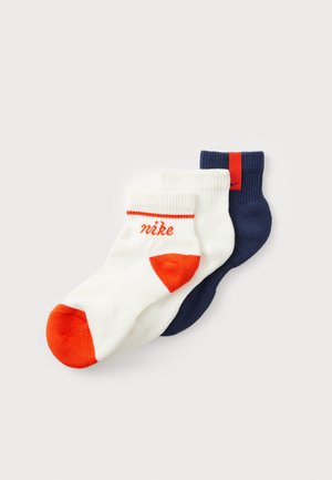 3 PACK - Sports socks - sail/midnight navy/picante red