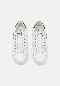 KARL LAGERFELD KAPRI ZIP LO LACE - Zapatillas - white/silver