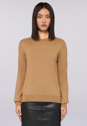 GIROCOLLO - Jersey de punto - beige lecce