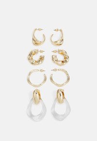 4 PACK - Boucles d'oreilles - gold-coloured