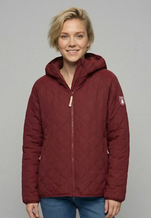 Derbe QUILTBY SHORT - Overgangsjakke - rhubarb