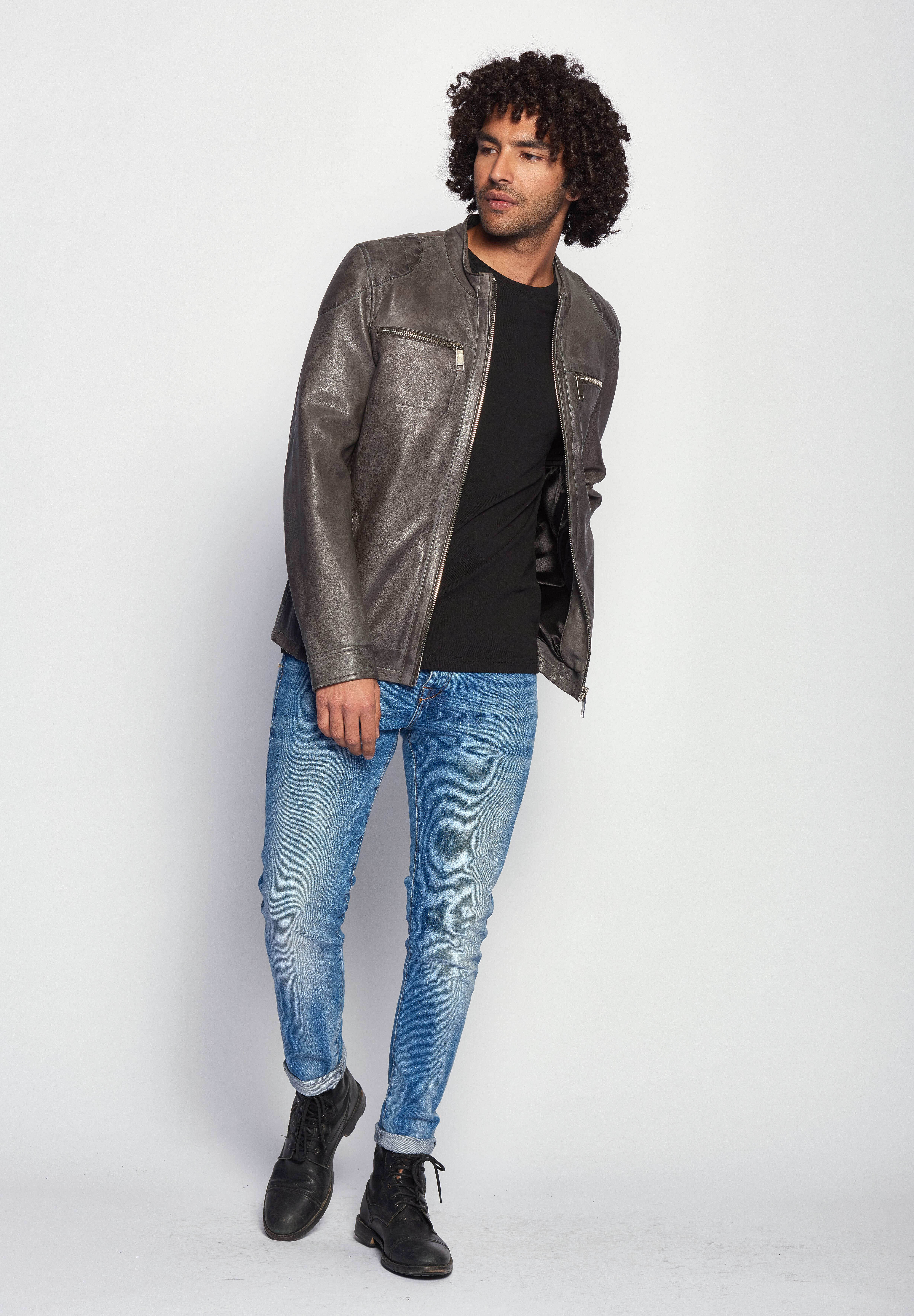 Herren Lederjacke Herren Lederjacke