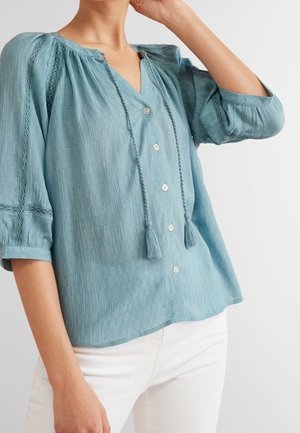 Blouse - blue
