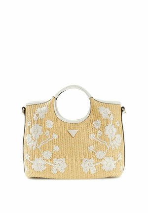 Guess, KIRSTEN MINI SATCHEL - Bolso de mano - cream white