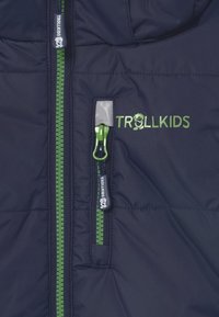 TROLLKIDS NARVIK UNISEX - Väst - navy/bright green
