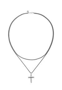 LAYER VINTAGE CROSS - Collana - silberfarben