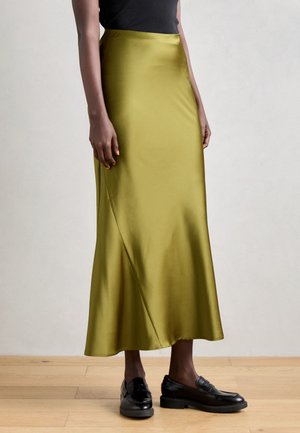 SKIRT - Fustă în formă de A - moss green