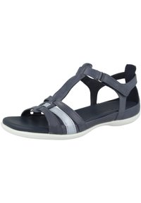 ECCO FLASH - Sandaalit nilkkaremmillä - marine/dusty blue metallic