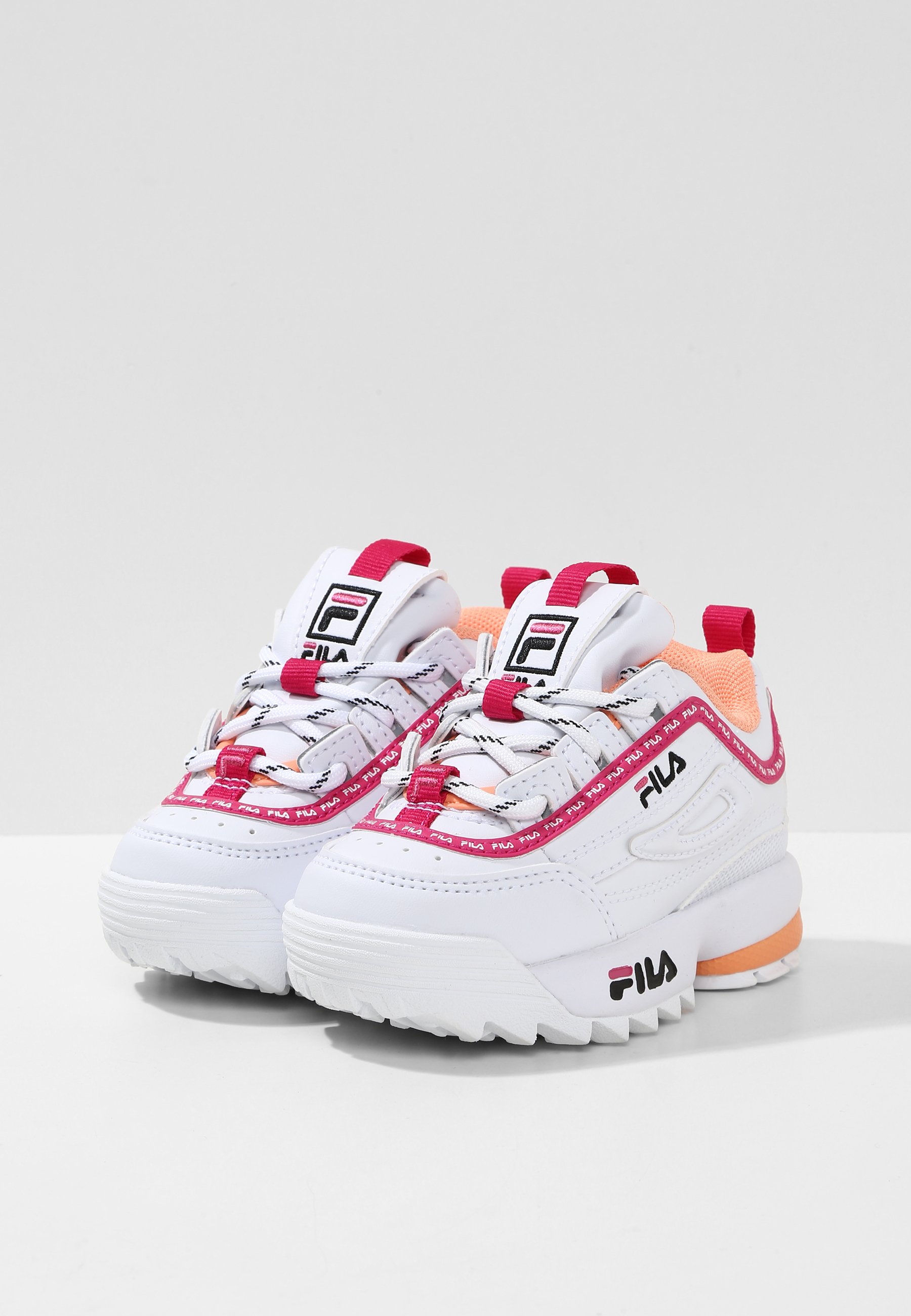Fila Sneakers hoog - white / purple/wit - Zalando.nl