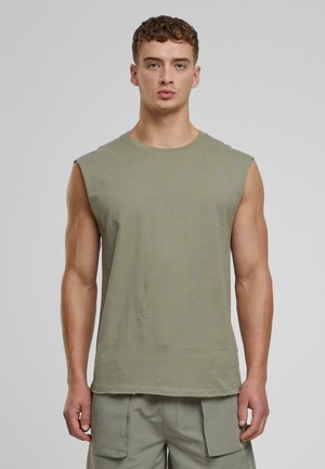 Urban Classics OPEN EDGE SLEEVELESS - Top - paleolive