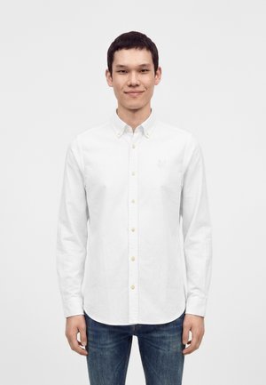 Lyle & Scott TONAL PLAIN SHIRT - Πουκάμισο - white