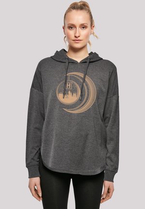 HARRY POTTER HOGWARTS MOON - Hoodie - charcoal