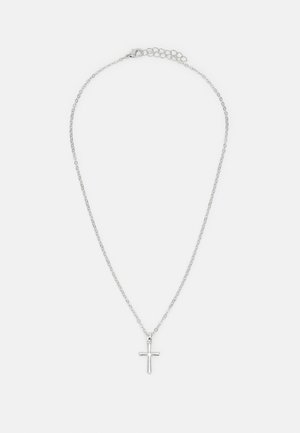 ONSCOLT CROSS NECKLACE UNISEX - Necklace - silver-coloured