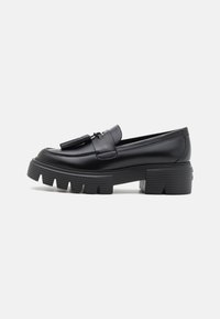 NOLITA TASSEL LOAFER - Platvormkontsad - black