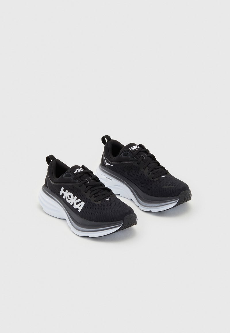 HOKA BONDI 8 - Tekaški copati za cesto - black/white